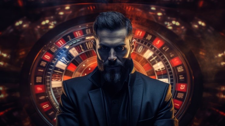 Studio live dealer xueyi dengan dealer profesional di meja roulette berkualitas HD