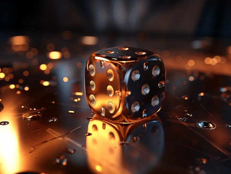Tampilan dealer langsung blackjack dengan antarmuka permainan