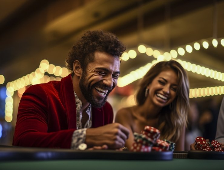 Antarmuka pemain live dealer xueyi dengan area taruhan dan chat dealer